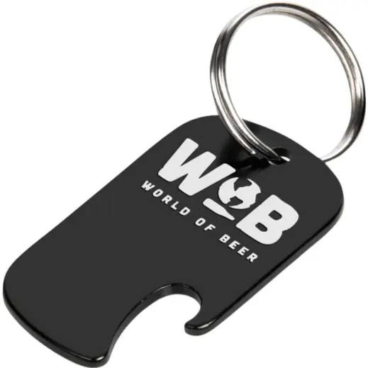 Altitude Jimmy Bottle Opener Keyholder Black Branded